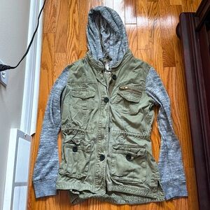 Hoodie and vest jacket
